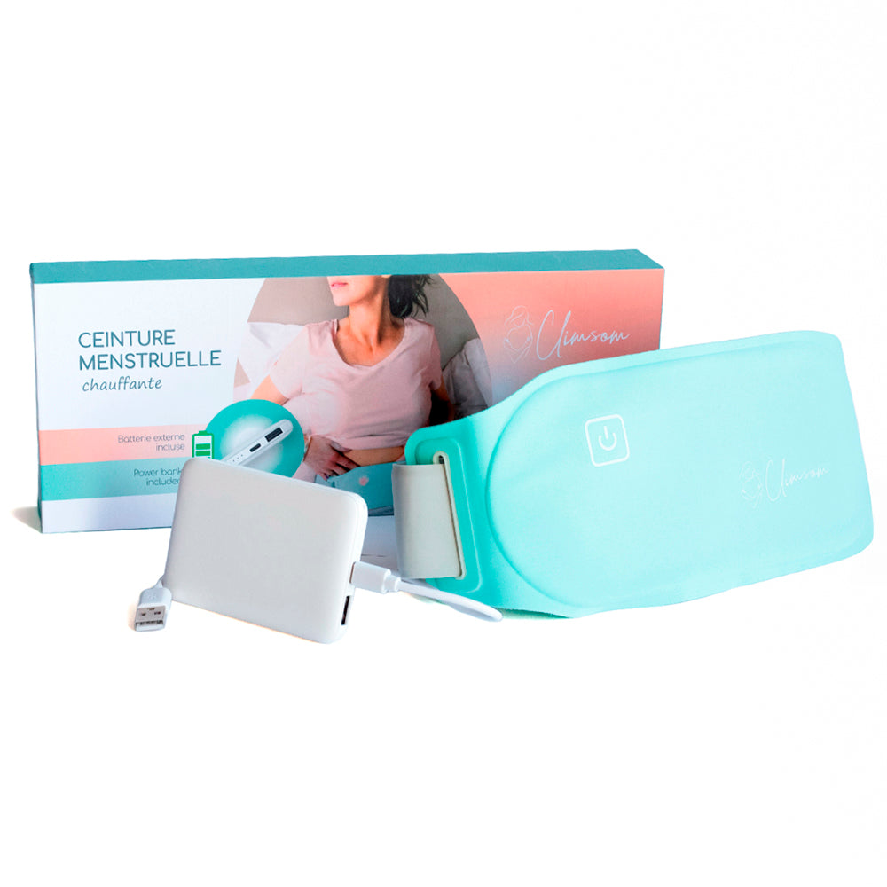 Ceinture chauffante anti douleurs menstruelles sans fil Climsom - 1