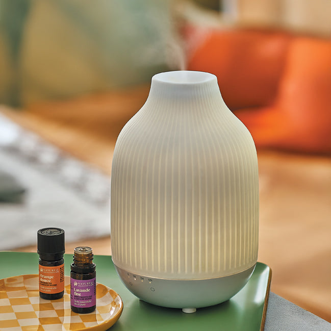 Diffuseur d'huiles essentielles à ultrason en céramique sans fil Shiro - 1