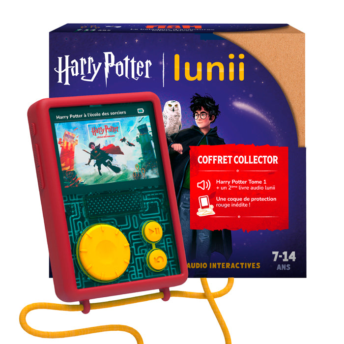 Lunii FLAM baladeur audio interactif avec livre audio Harry Potter - tome 1 - 1