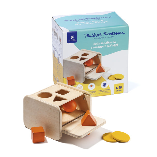 Boîte de notion de permanence de l'objet - 1