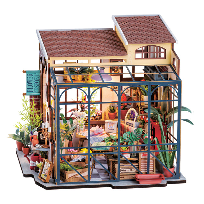 Maquette éclairée Le Magasin de Fleurs d’Émilie - 1