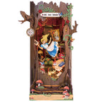 Maquette serre-livres éclairée Alice au Pays des Merveilles 300 pièces Rolife - 1