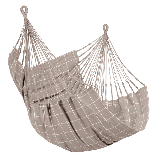 Chaise hamac simple Cumbia Outdoor comfort La Siesta gris - 1