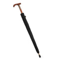 Parapluie canne bois - 1