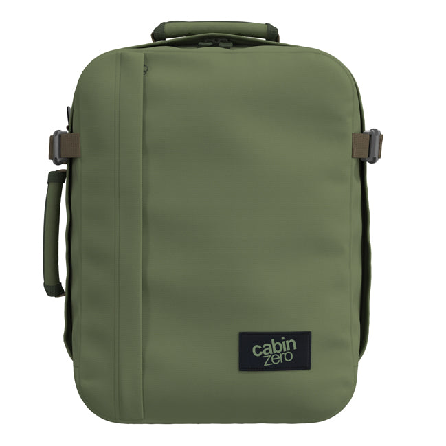 Sac à dos cabine recyclé ultra léger 28L CabinZero Kaki - 1