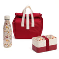 Ensemble bouteille isotherme et lunch box Marbella en acier inoxydable - 1