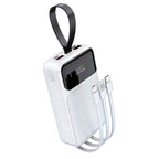Batterie externe 20 000 mAh avec câbles intégrés et charge rapide - 1
