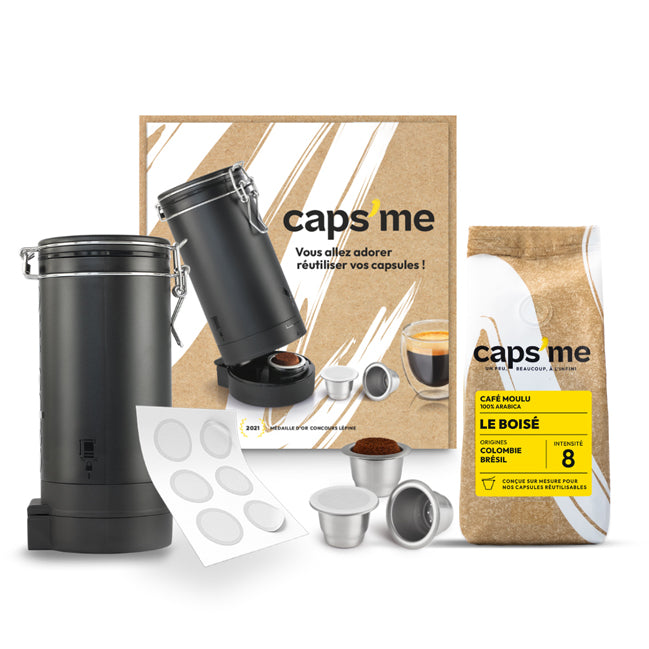 Chargeur et capsules café réutilisables - 1