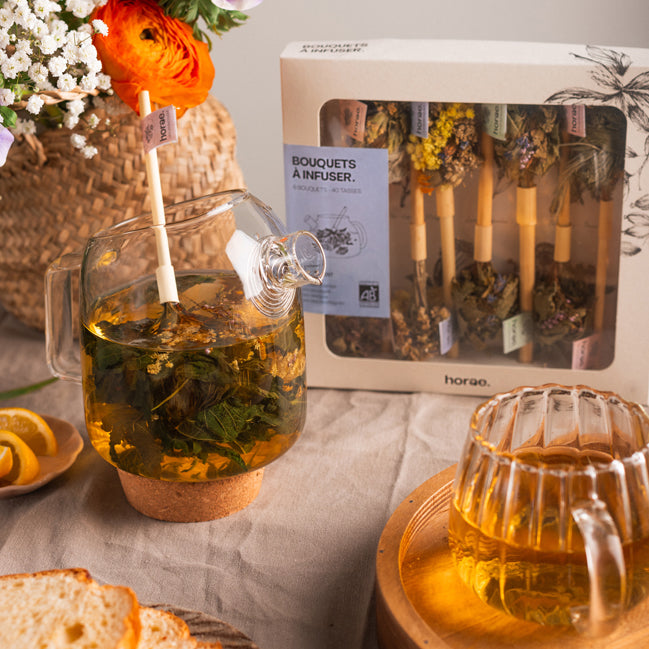 8 bouquets de fleurs séchées à infuser - 1