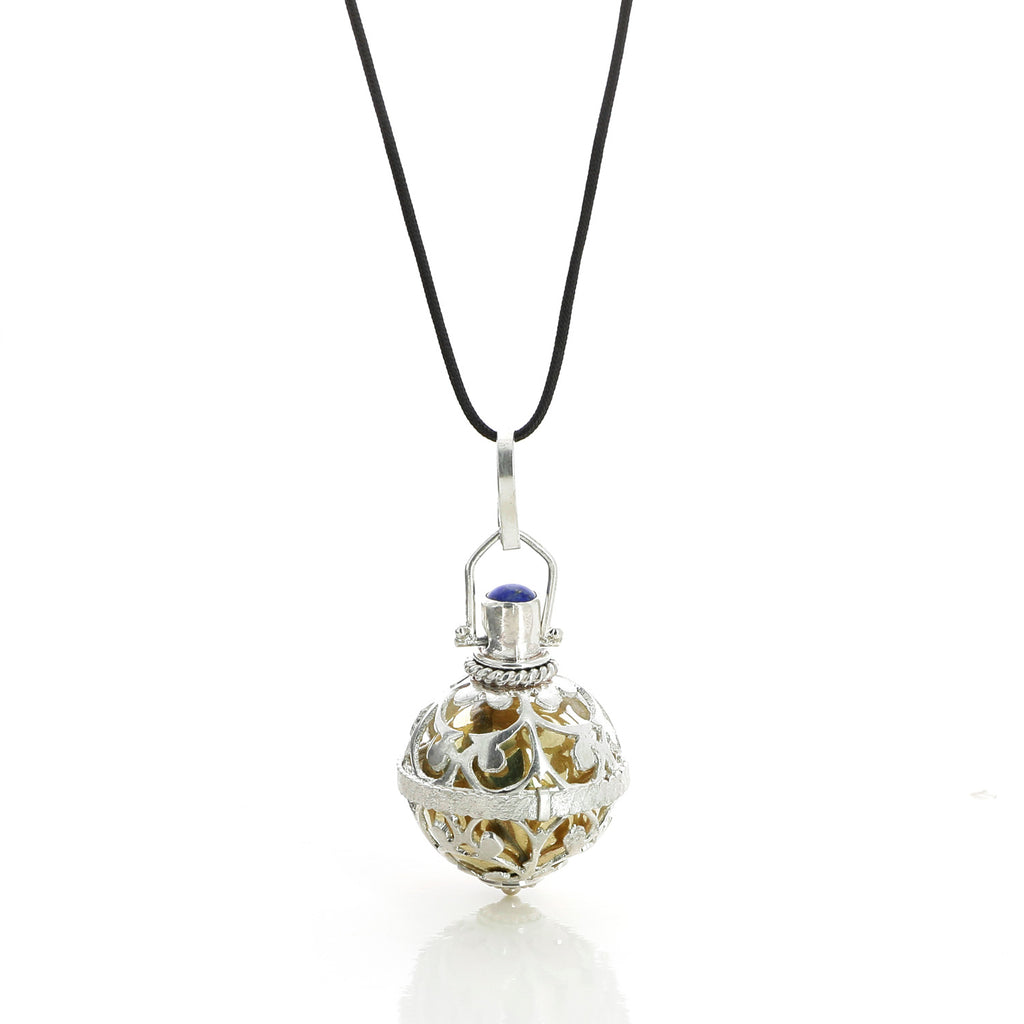 Collier Bola Bébé Zen Bali en argent - 1