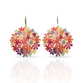 Boucles d'oreilles Bouquet de fleurs - 1