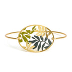 Bracelet Orabella en laiton doré fabrication artisanale - 1