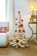 Sapin de noël en bois réutilisable et modulable - 100cm - mon sapin woody - 1
