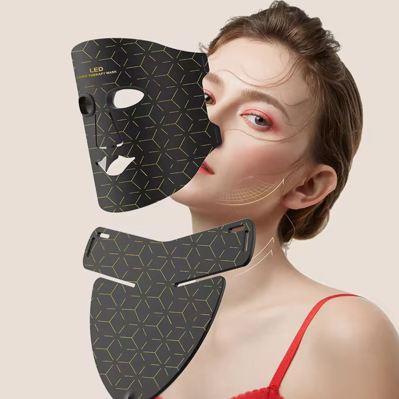 Masque luminothérapie visage et cou - 2