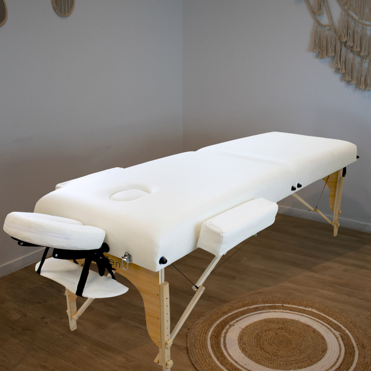 Table de massage épaisse - 2 zones - 2
