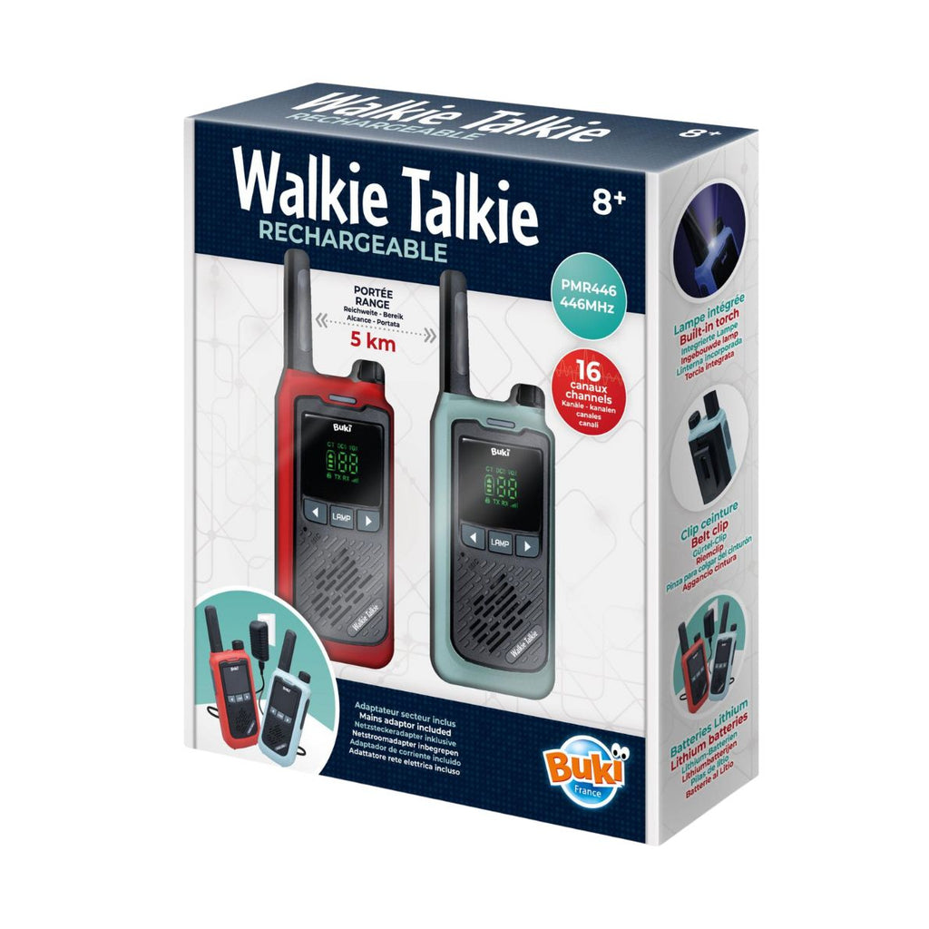 Talkie walkie rechargeable - portée 5 km - 2