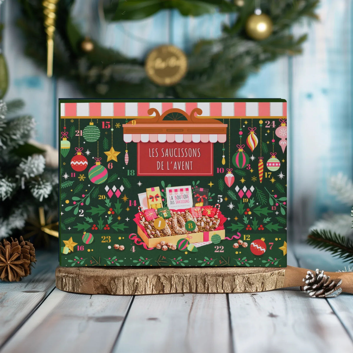 Calendrier de l'avent saucisson artisanaux - 2