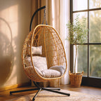 Cuzco fauteuil suspendu effet rotin - 1