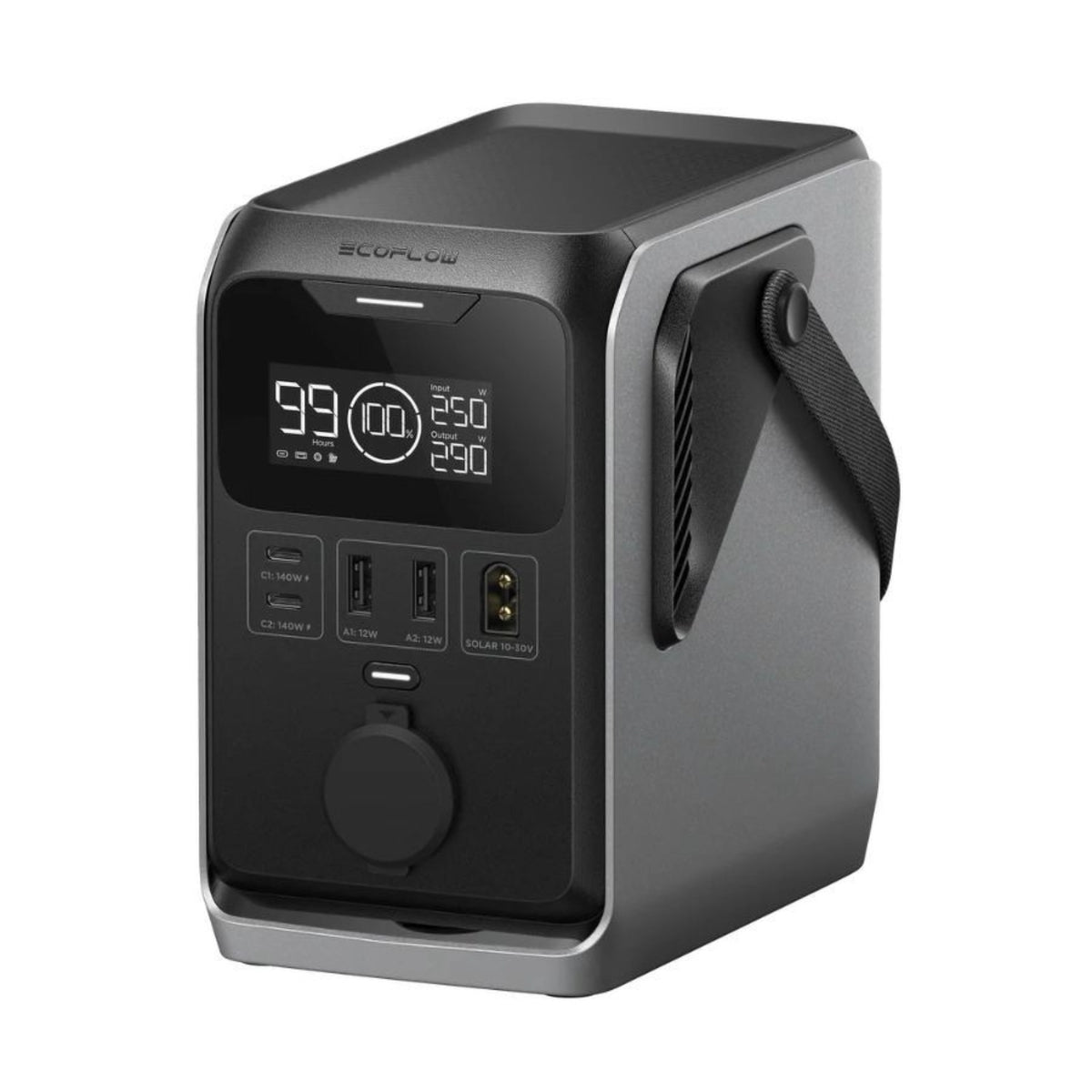 Station d’énergie portable trail 300dc 288wh - camping, outdoor - ecoflow - 1