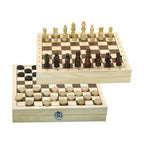 Coffret jeu de dames et d'échecs - 1