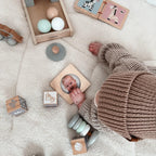 Jeux éveil sensoriel montessori bois - 1