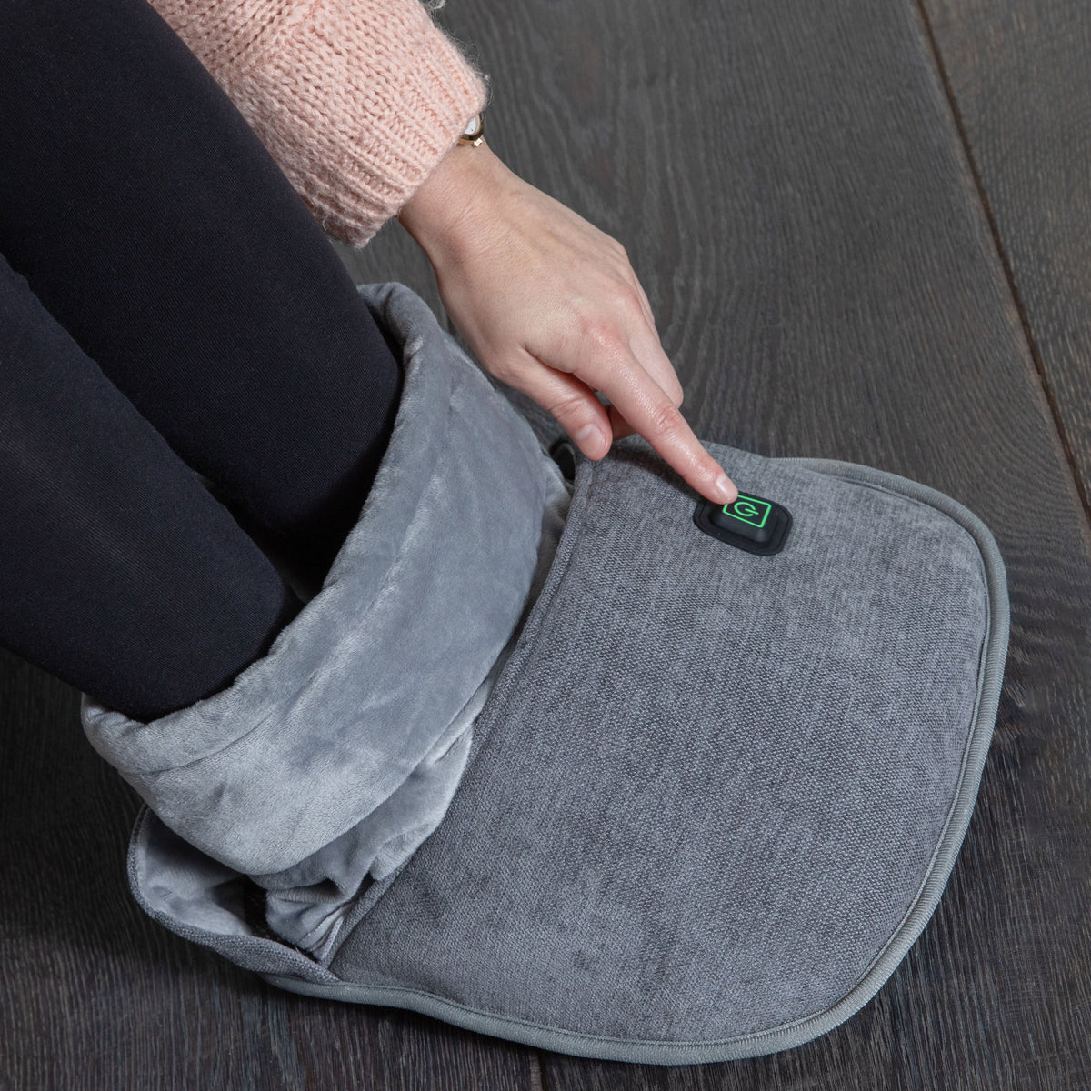 Chauffe-pieds électrique sans fil 3 intensités - 5h autonomie + powerbank - 1