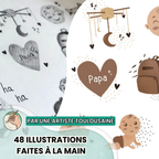 Affiche mes premières fois - ourson - 2