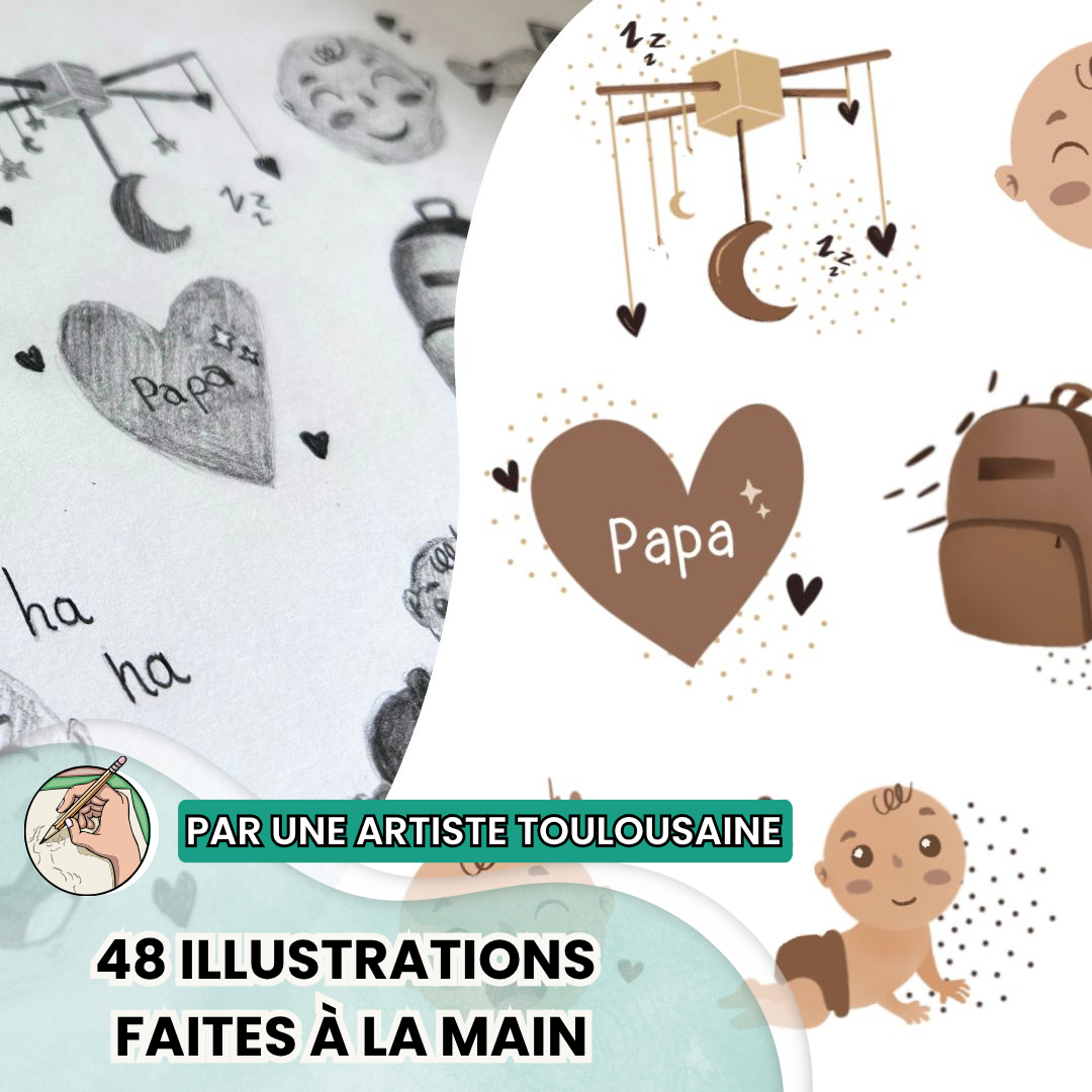 Affiche mes premières fois - ourson - 2