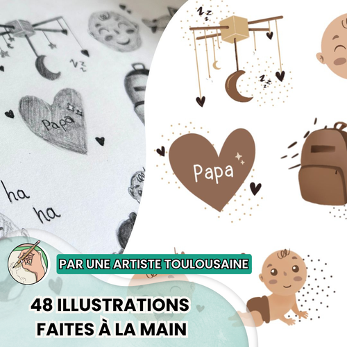 Affiche mes premières fois - ourson - 2