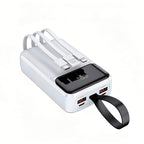 Batterie externe 20 000 mAh avec câbles intégrés et charge rapide - 2