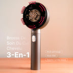 Brosse de massage cuir chevelu LED 3 en 1 rechargeable Renpho - 2