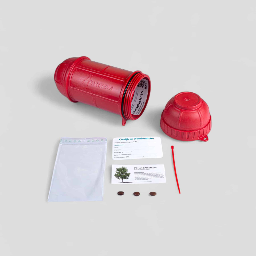 Capsule temporelle rouge - 1