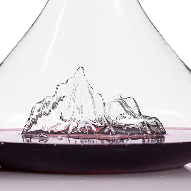 Carafe à vin topographic  - 2