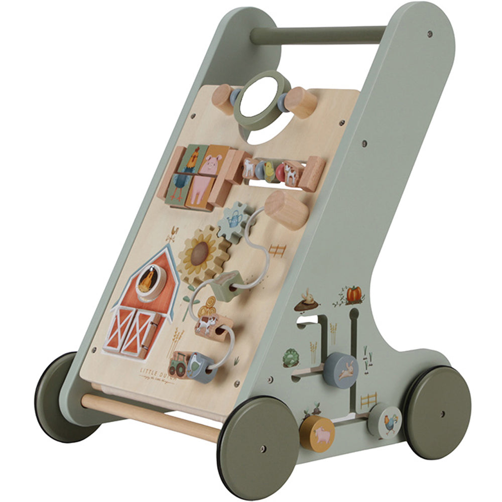 Chariot de marche en bois little farm - 2