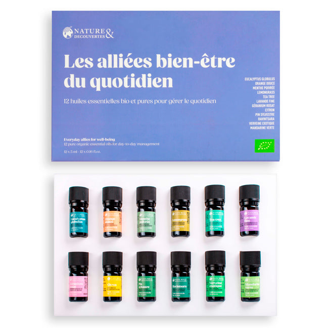 Coffret 12 huiles essentielles bio - 2