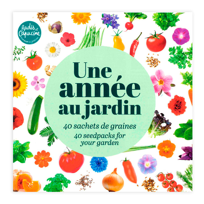 Coffret 40 sachets de graines reproductibles pour les jardiniers - 2