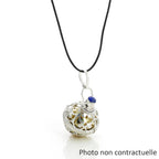 Collier Bola Bébé Zen Bali en argent - 2