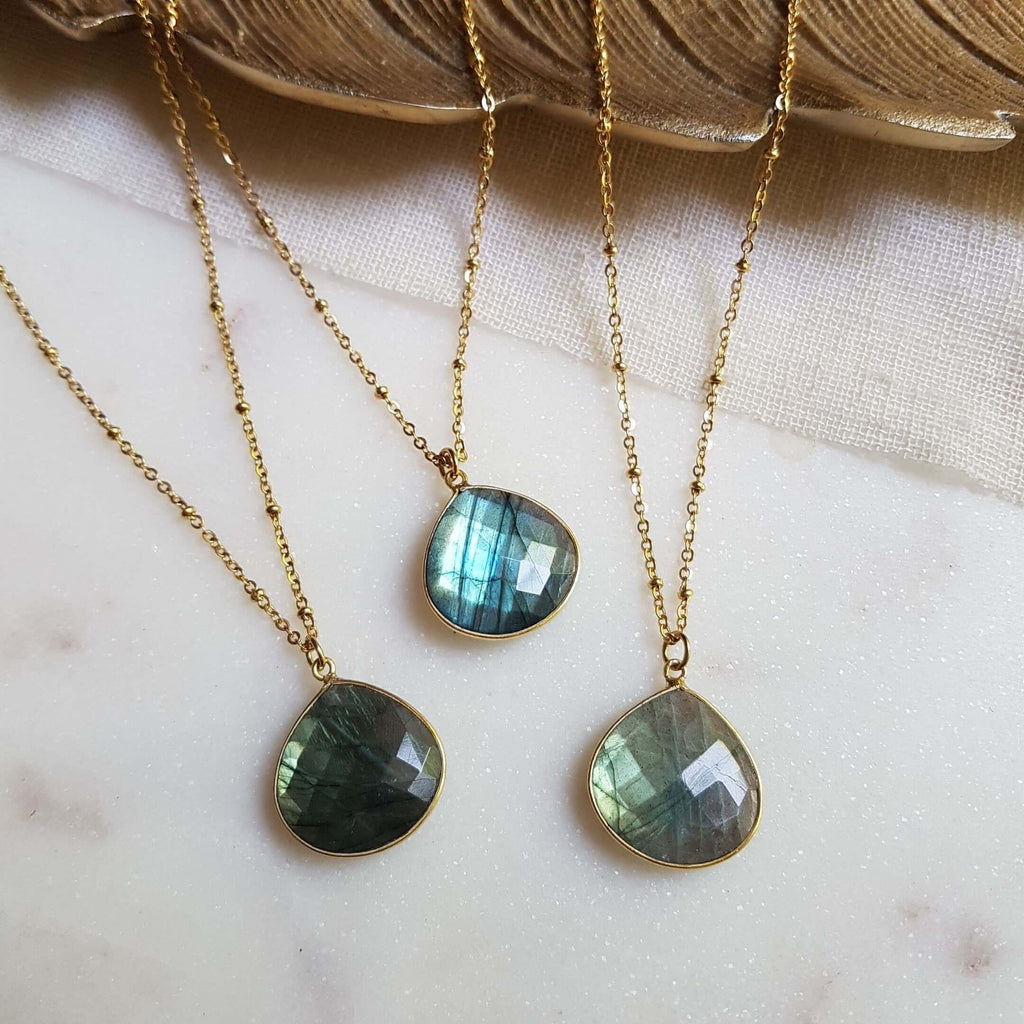 Collier labradorite justine - 1