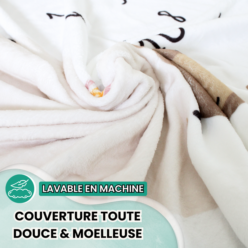 Couverture étape bébé - tapis photo mois - 2
