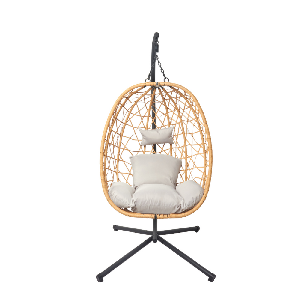 Cuzco fauteuil suspendu effet rotin - 2