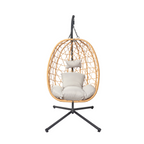 Cuzco fauteuil suspendu effet rotin - 2