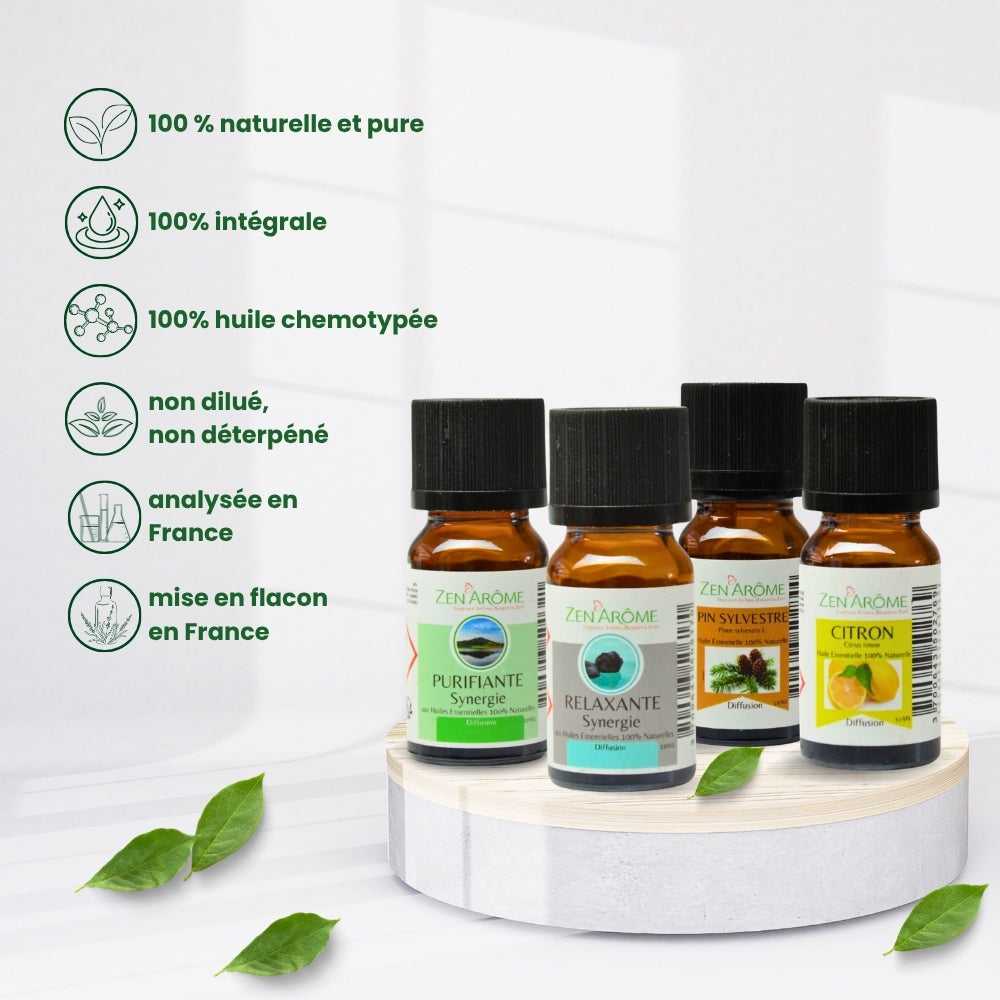 Diffuseur medusa + 4 huiles essentielles à diffuser - 1