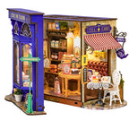 Maquette éclairée salon de thé anglais miniature 304 pièces Rolife - 2