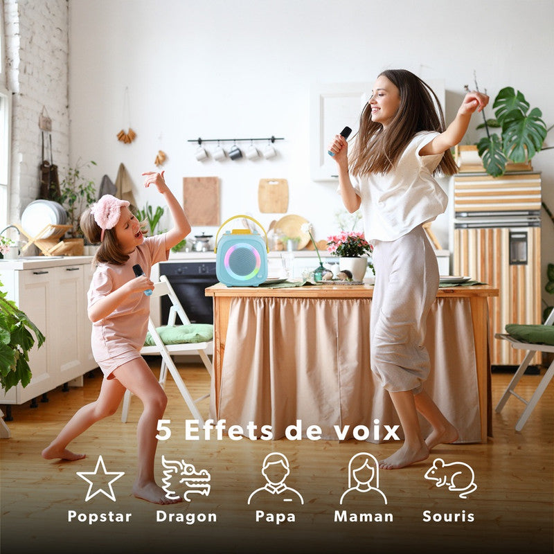 Enceinte karaoké kids – l’enceinte enfant pour chanter et s’amuser en famille ! - 2
