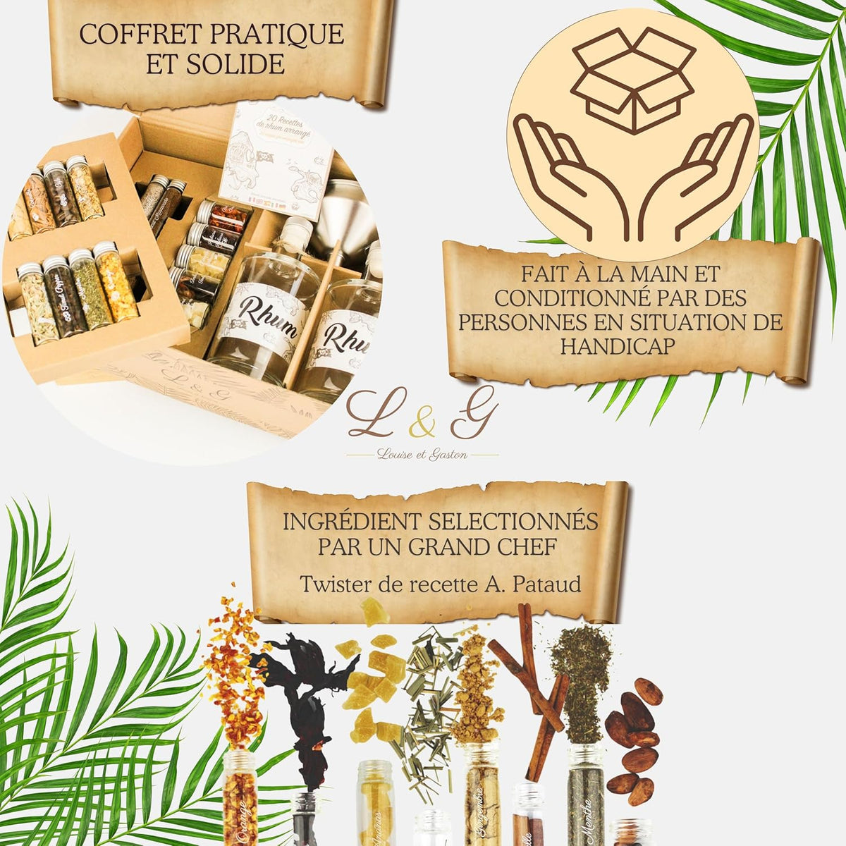 Kit diy rhum arrangé maison - 2