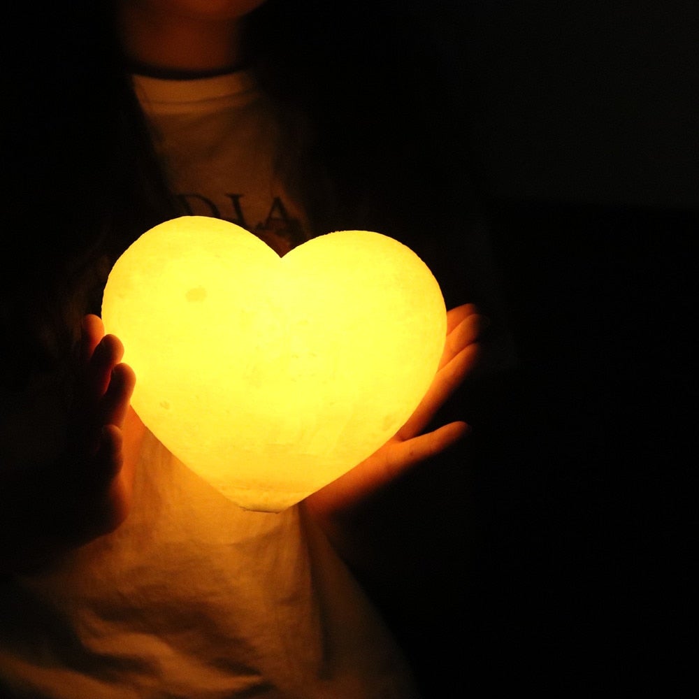 Lampe veilleuse cœur - 2