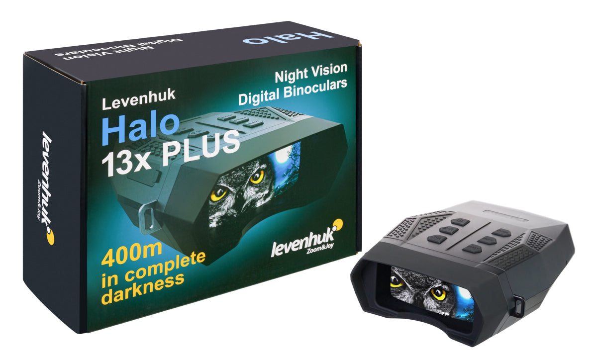 Levenhuk jumelles à vision nocturne numériques halo 13x plus - 1