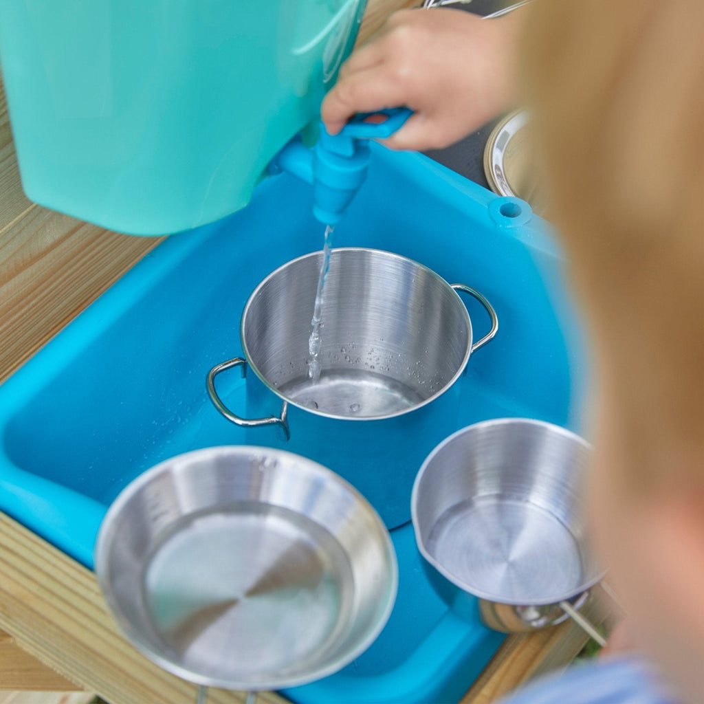 Cabane enfant avec cuisine extérieure - bois fsc® - refuge - 2