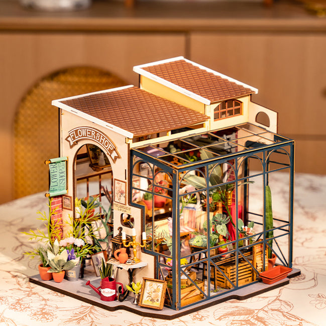 Maquette éclairée Le Magasin de Fleurs d’Émilie - 2