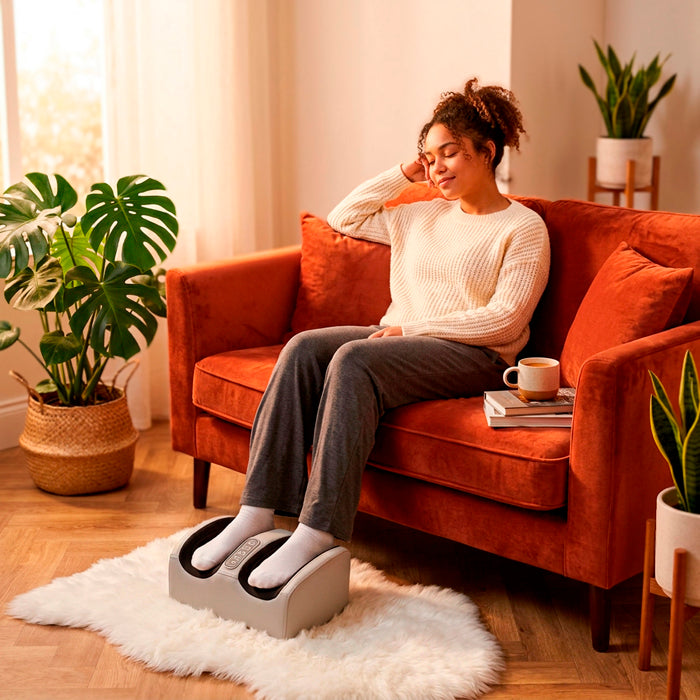 Masseur chauffant pour les pieds rechargeable USB - 2